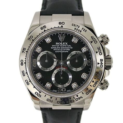 Rolex Daytona Cosmograph Daytona 8P diamond 116519G black 